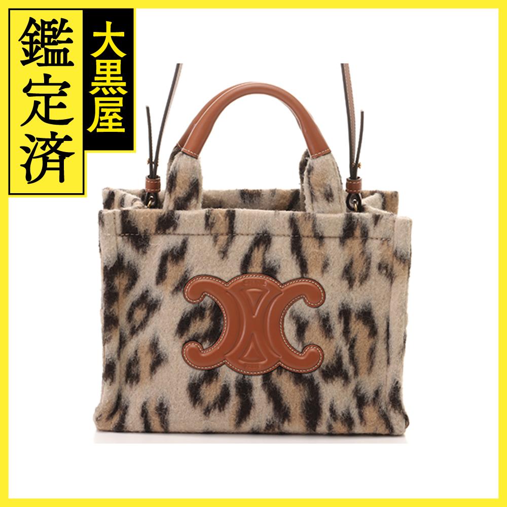 楽天市場】CELINE セリーヌ スモール カバ タイス レオパード