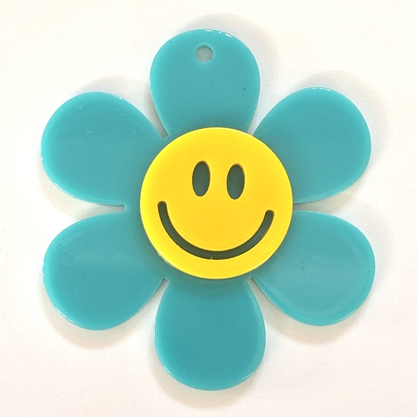 楽天市場】ニコちゃん フラワー ニコフラ チャーム ビックチャーム