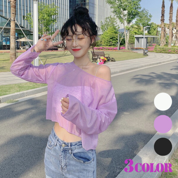 楽天市場】【送料無料】 シアートップス 透け シアー シースルー