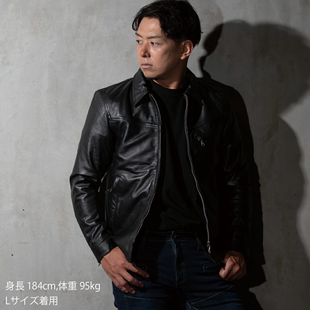 楽天市場】デグナー DEGNER レザーシャツ SRS-5 メンズ【無料