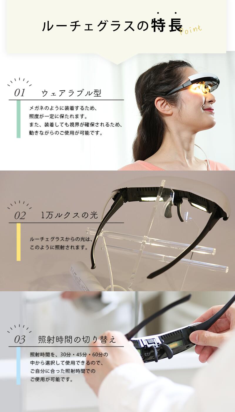 楽天市場】DENCOM ルーチェグラス LG2モデル Luceglass 高照度光照射