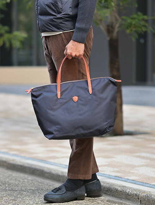 楽天市場】フェリージ FELISI トートバッグ メンズ ナイロン×レザー 17