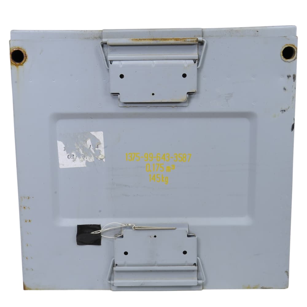 楽天市場】アメリカ軍放出品 ミリタリーコンテナ 大型 スチール製