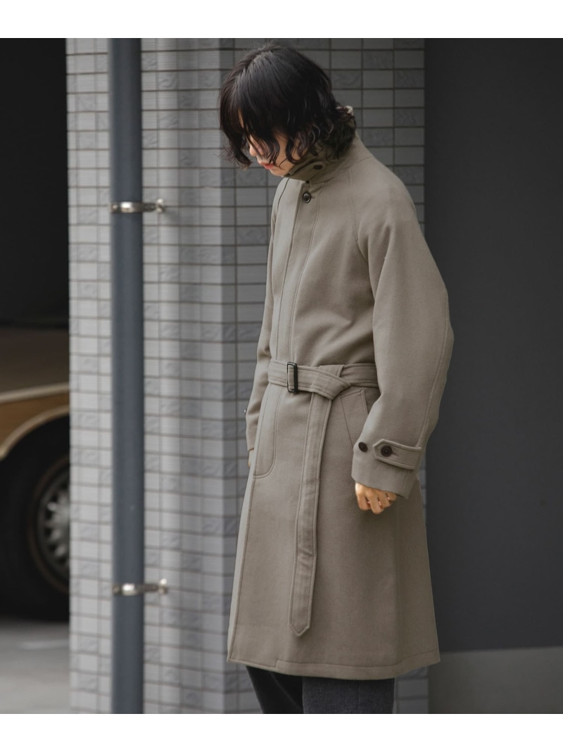 楽天市場】【SALE／60%OFF】ウールメルトンステンカラーコート URBAN