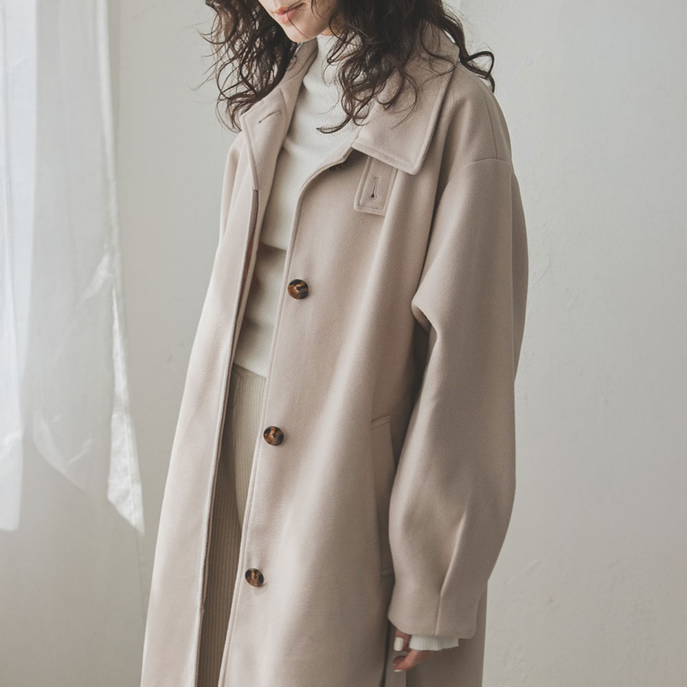 楽天市場】2WAY襟スタンドカラーコート レディース アウター 秋 冬