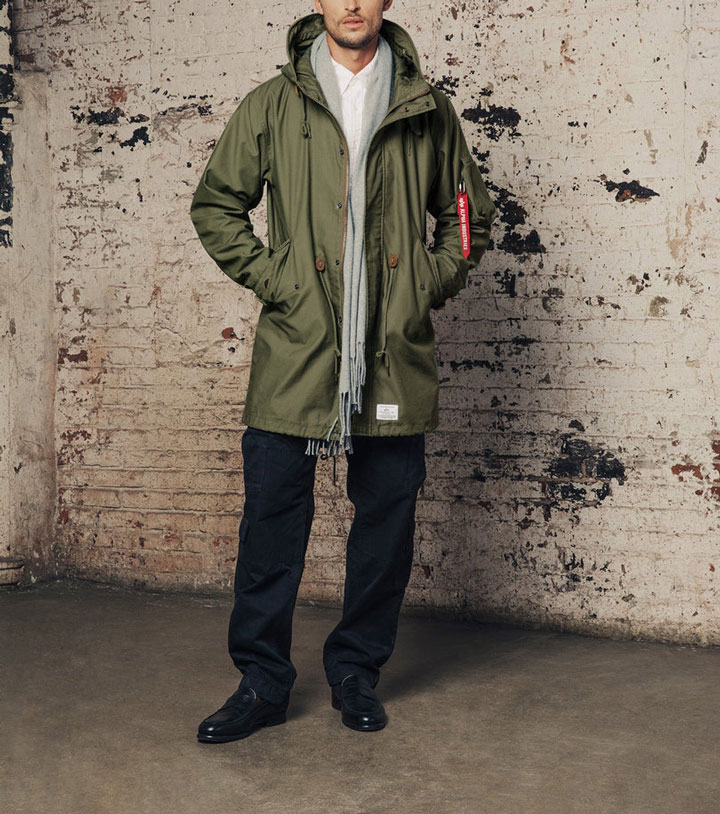 楽天市場】アルファインダストリー ALPHA INDUSTRIES M-59 FISHTAIL