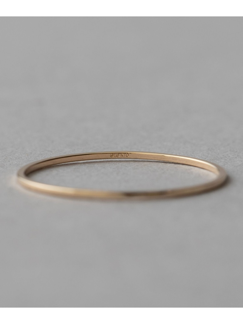 楽天市場】[ONLINE Limited] K10YG ワイヤーリング ete エテ