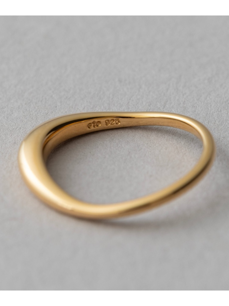 楽天市場】[ONLINE Limited] クレセントムーン リング ete エテ