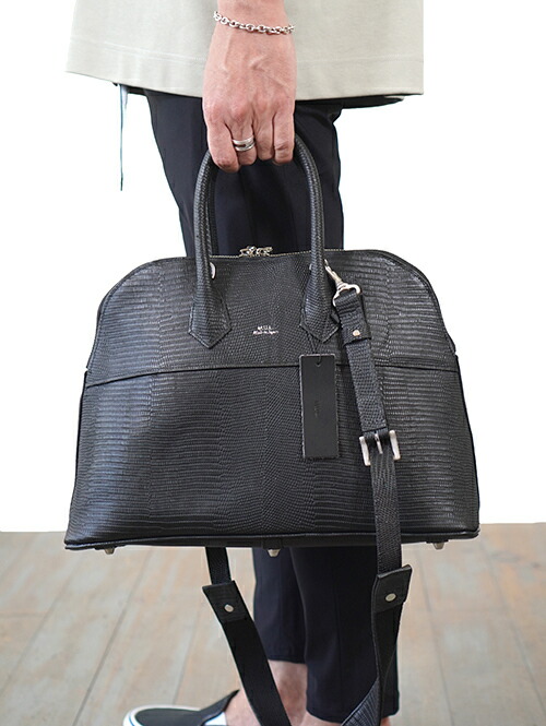 楽天市場】M.U.L (エムユーエル）ラウンドショルダーバッグ リザード型