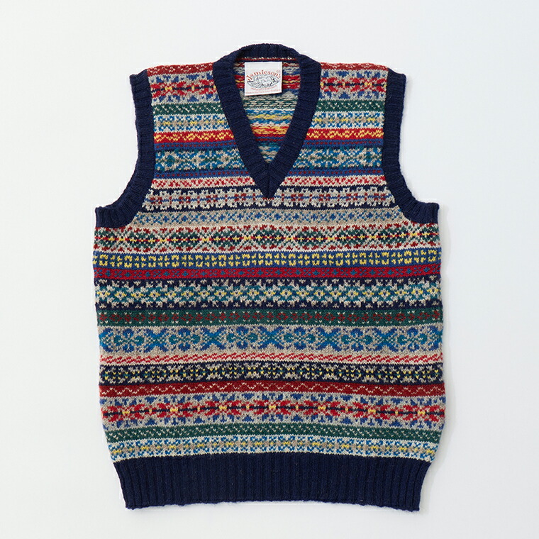 楽天市場】フェアアイル ベスト（ベスト・ジレ｜トップス）：メンズ