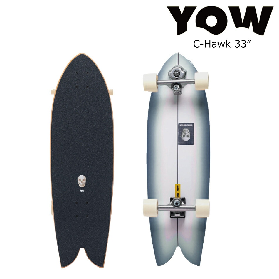 楽天市場】日本正規品 ヤウ サーフスケート 22 YOW SURF SKATE C-Howk