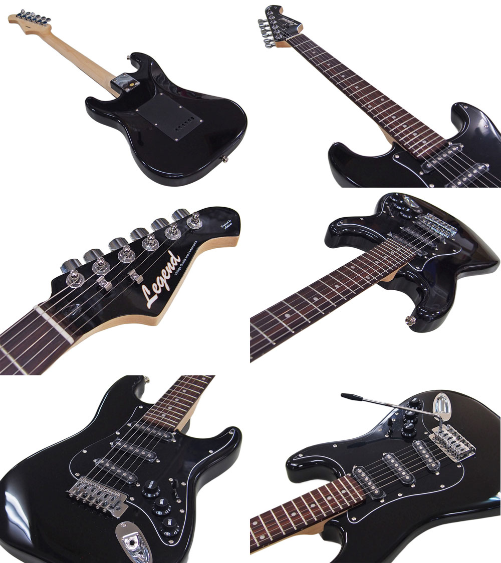 楽天市場】ミニギター エレキギター Legend レジェンド LST-MINI B