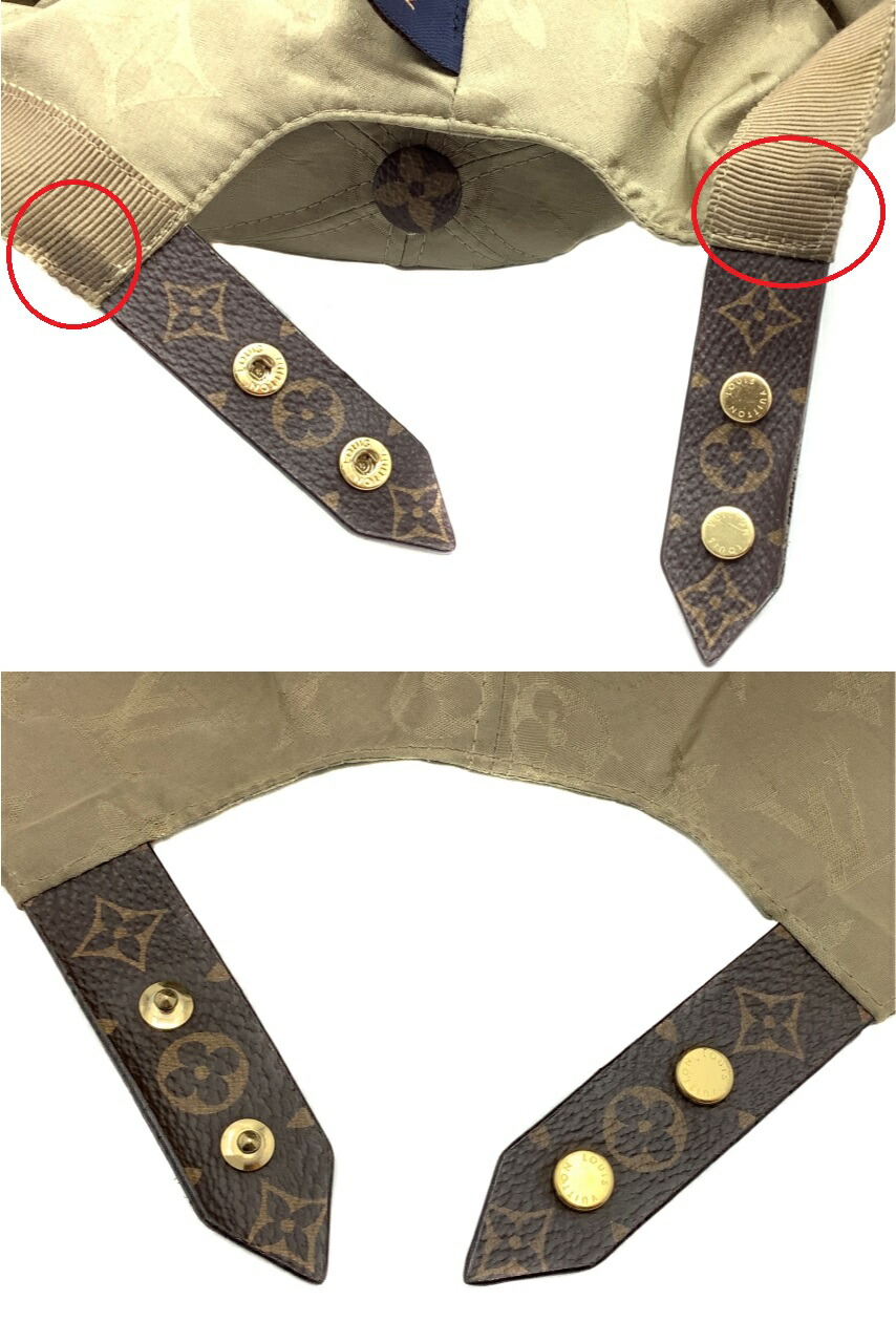 楽天市場】【中古】LOUIS VUITTON（ルイヴィトン）M76505 キャップ LV