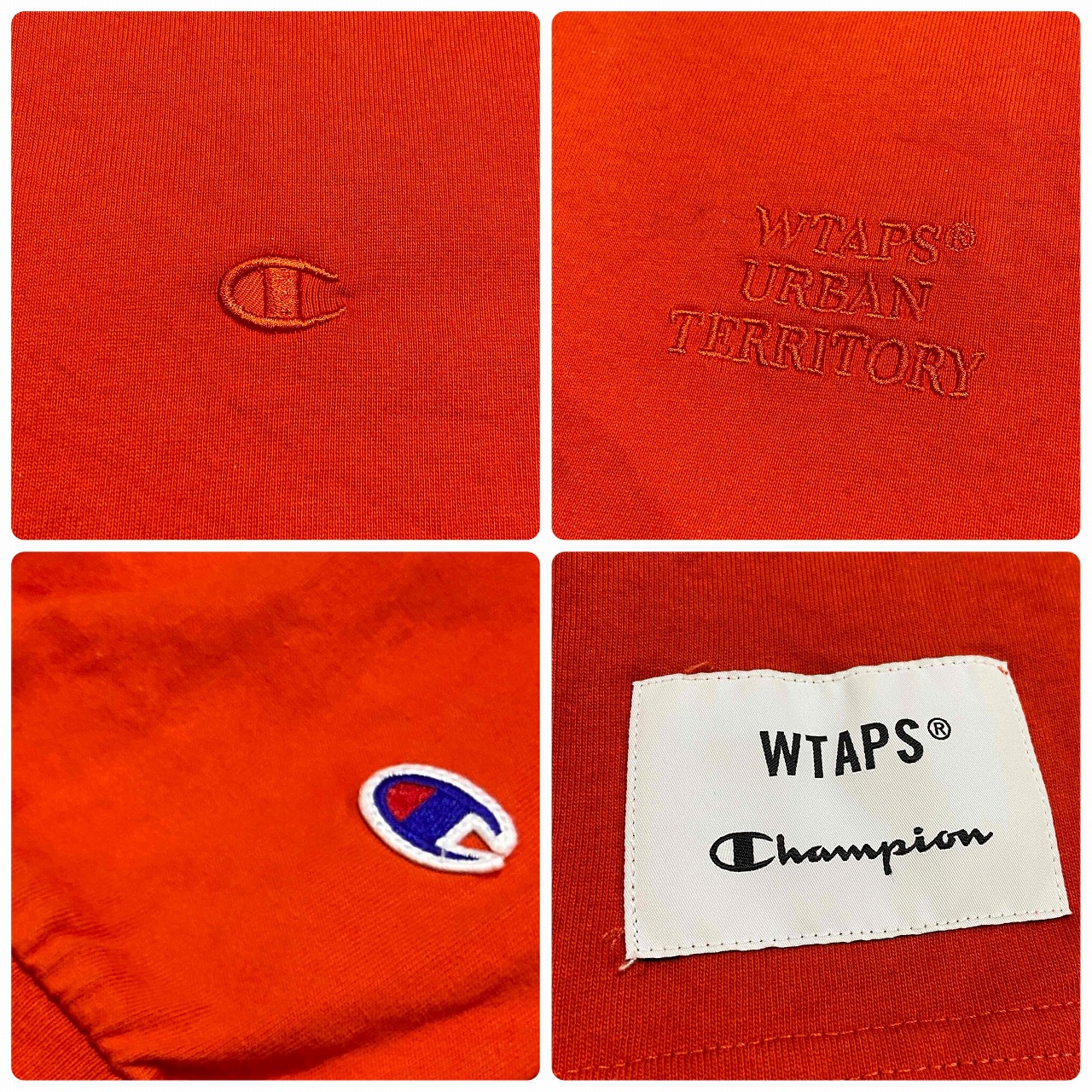 楽天市場】WTAPS ACADEMY LS COTTON.CHAMPION SIZE-S 232HBCHD-CSM02S
