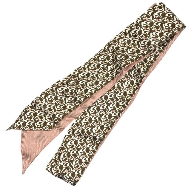 楽天市場】FENDI フェンディ ラッピー スカーフ ツイリースカーフ