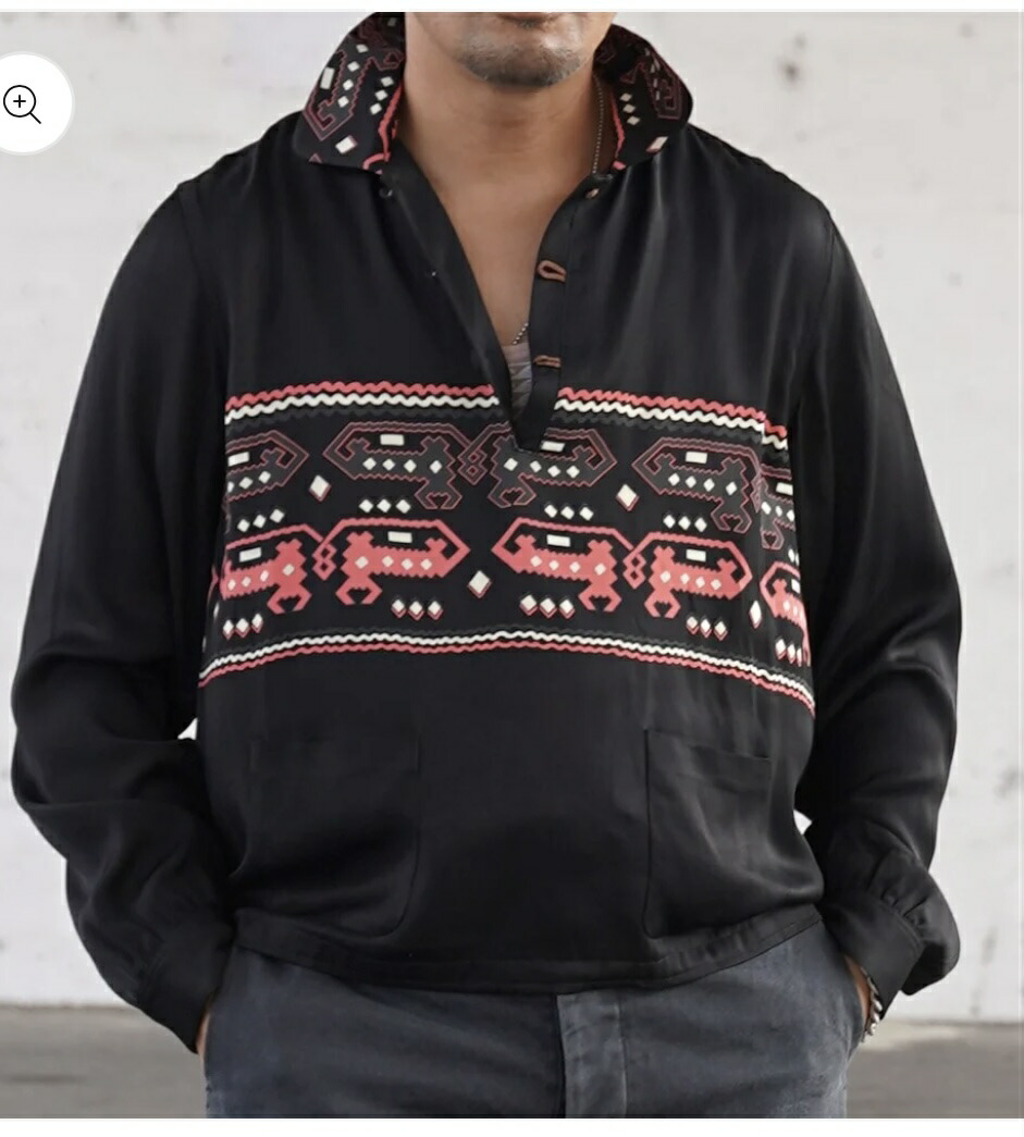 楽天市場】グルービンハイ 50's PULL OVER ギャバシャツ デビルドッグ