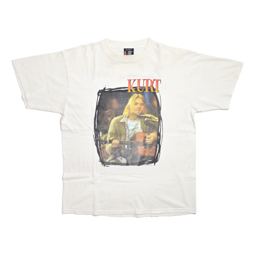 楽天市場】Kurt Cobain Unplugged カート・コバーン Vintage T-shirt