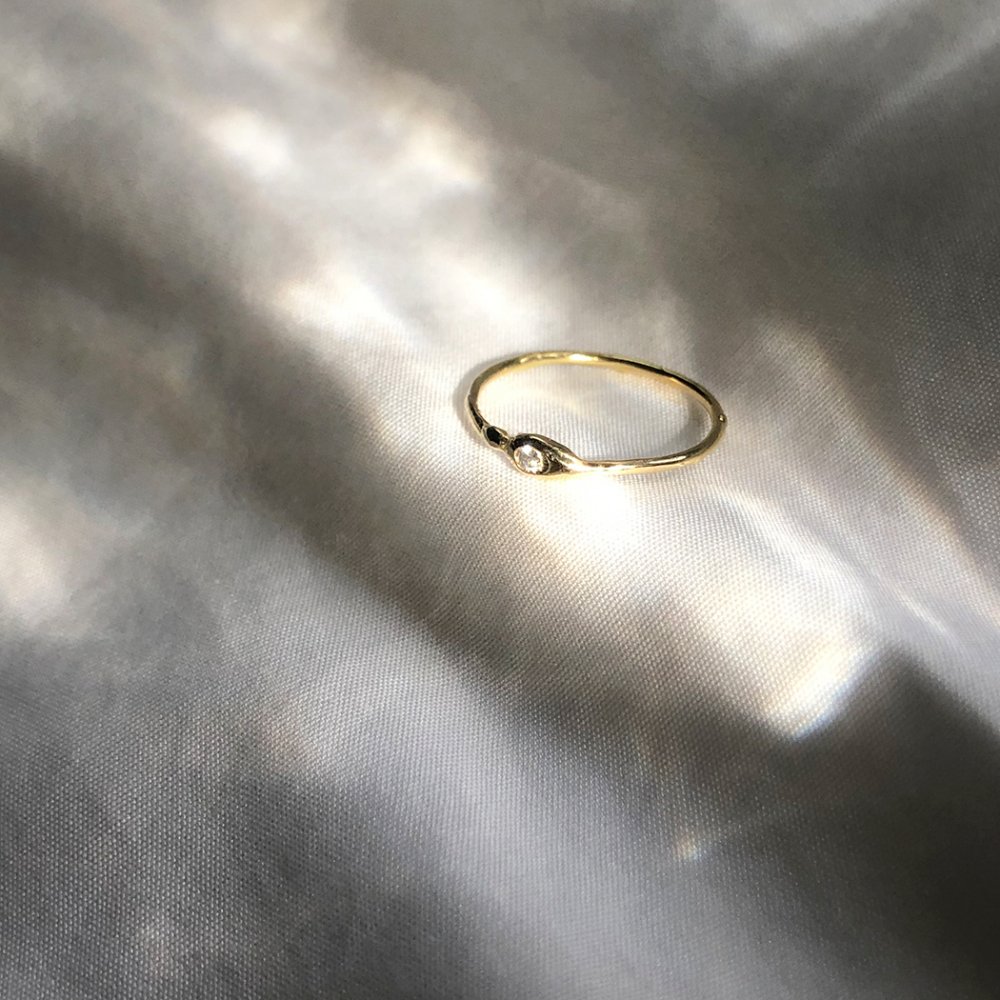 楽天市場】イロンデール エペパン hirondelle et pepin リング k18 h-r