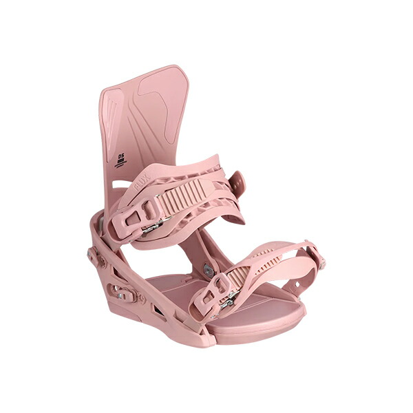 ☆FLUX DSビンディング☆Sサイズ濃ピンク☆スノーボード☆オフトレ☆芝