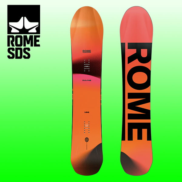 楽天市場】送料無料 スノーボード 板 ROME SDS ローム RAVINE