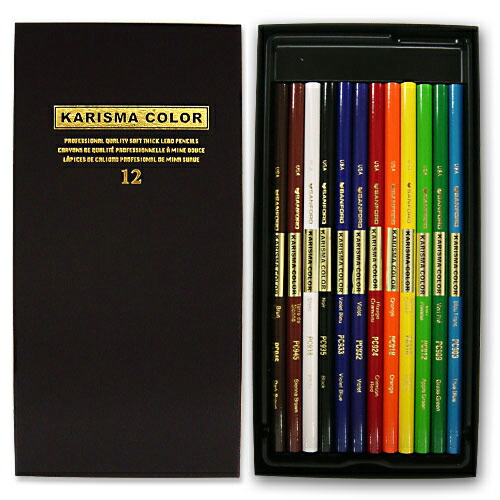 楽天市場】色鉛筆【メール便可】サンフォード カリスマカラー色鉛筆