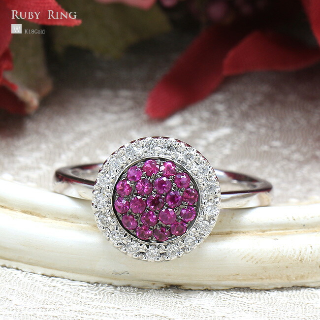 リング フラワー ルビー k18」の人気商品一覧 | 安い商品を通販サイト