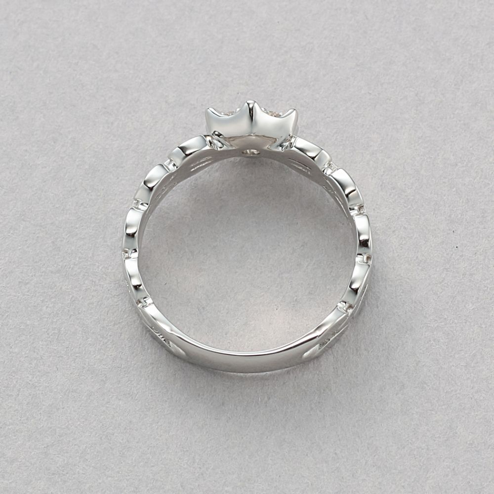 楽天市場】リング 指輪 レディース ダイヤモンド プラチナ 【 ESTELLE