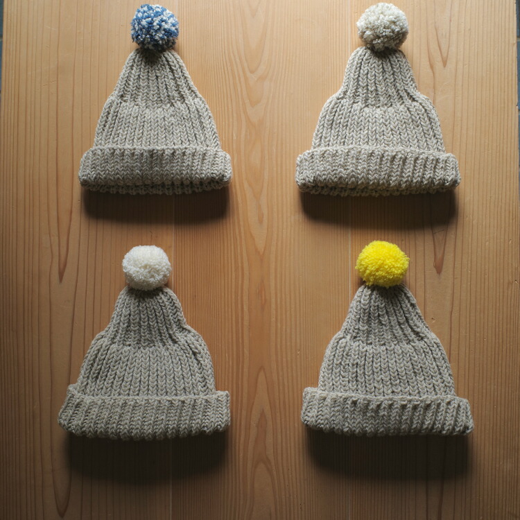 楽天市場】【ふるさと納税】 【気仙沼ニッティング】ポンポン帽子