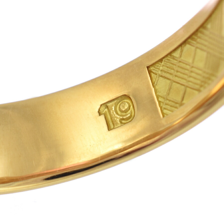 楽天市場】【中古】バーバリーズ リング 指輪 K18イエローゴールド