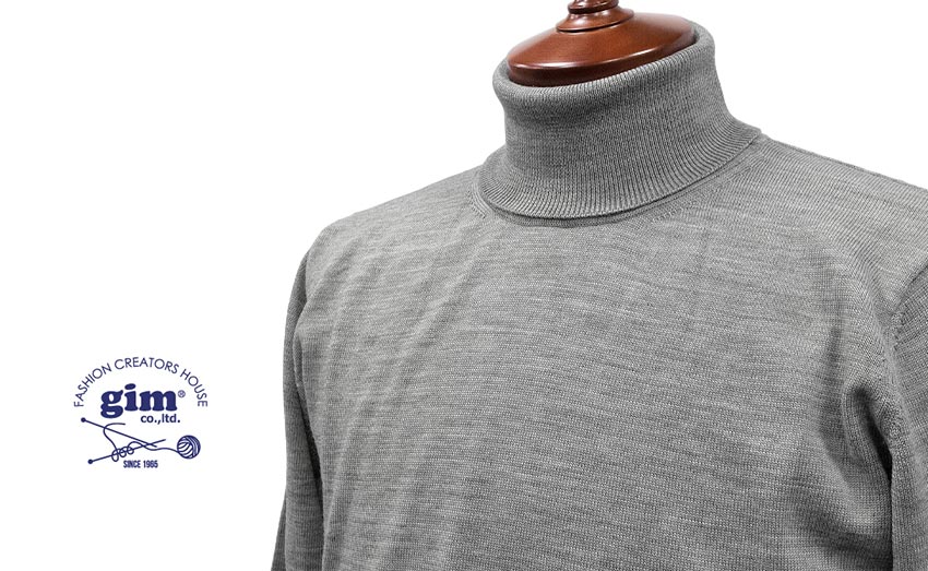 楽天市場】□TRAD SALE！□ gim / ジム タートルネックセーター 天竺
