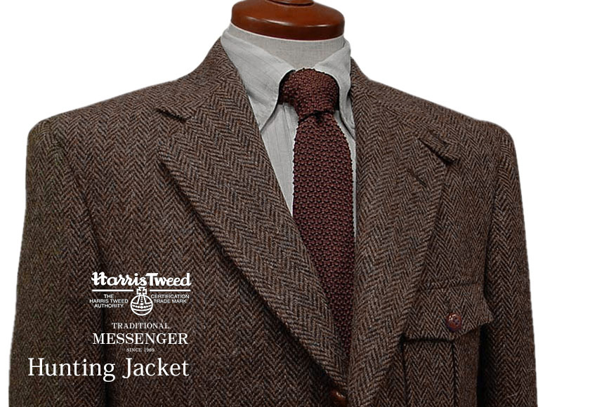 楽天市場】□TRAD SALE！□3ツ釦段返りハンティングジャケット HARRIS