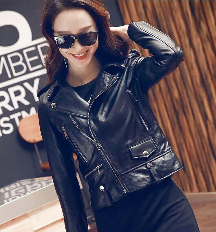 楽天市場】本革 羊革 レザージャケット ライダース レディース 革