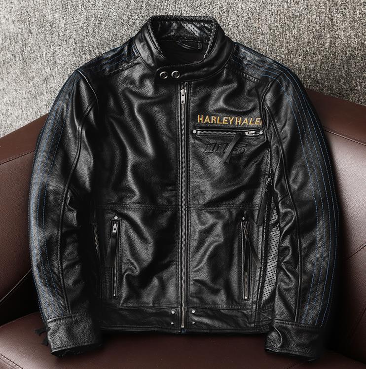 楽天市場】本革ジャケット 牛革 男レザージャケット 刺繍フライト