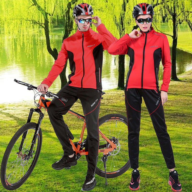 楽天市場】サイクルジャージ メンズ レディース 裏起毛 上下セット