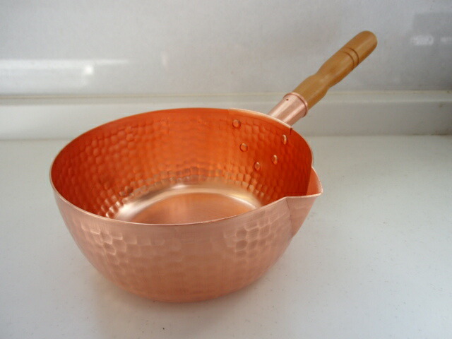 楽天市場】純銅【雪平鍋 24cm 】内寸240mm×深さ103mm 内側錫引き無し