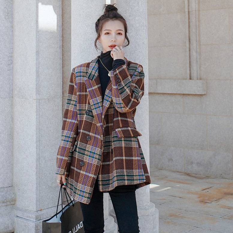 楽天市場】アウター コート ジャケット レディース 送料無料 チェック