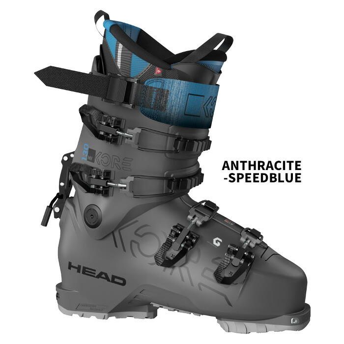 楽天市場】HEAD ヘッド スキーブーツ KORE 130 MV GW ANTHRACITE-BLUE