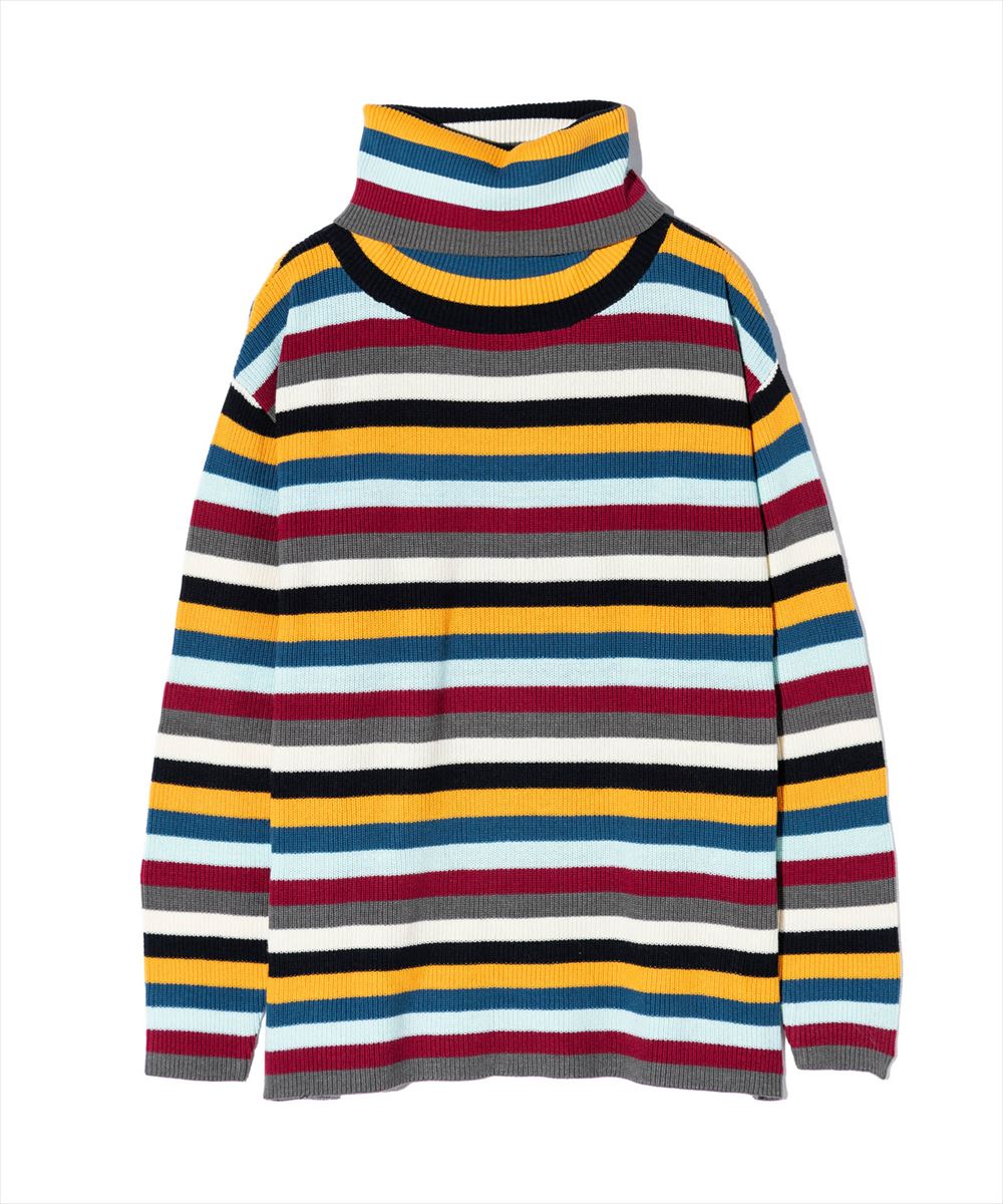 楽天市場】glamb グラム Fifties Border Turtle Neck Knit フィフティ