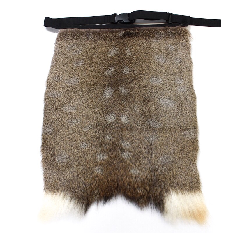 楽天市場】北海道産【エゾシカ尻あて】鹿毛皮 毛付き鹿皮【送料無料