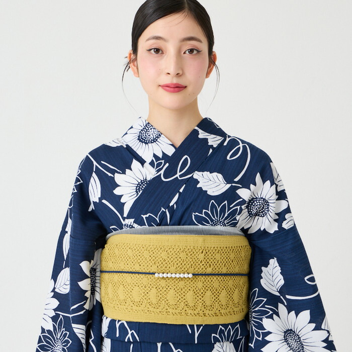 楽天市場】浴衣単品「 NaturalFurifu ひまわり 」公式 ふりふ ゆかた