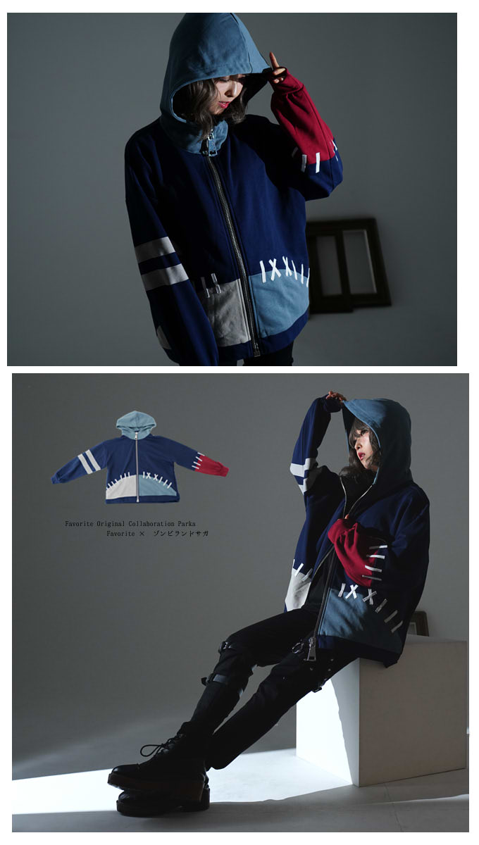 楽天市場】ゾンビランドサガ×Favorite コラボ第二弾 パーカー ユニ