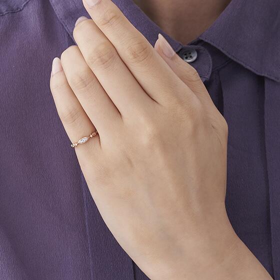 楽天市場】【 festaria bijou SOPHIA 】 ピンキーリング K10 PG ピンク