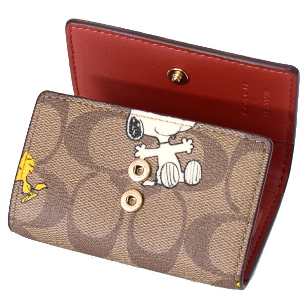 楽天市場】コーチ キーケース スヌーピー COACH ピーナッツ コラボ