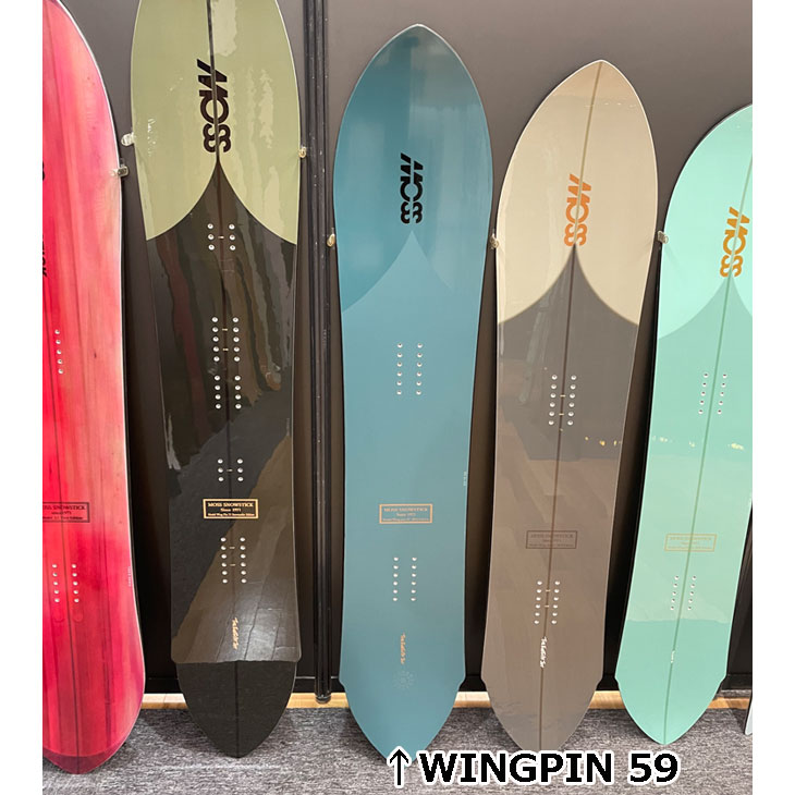 楽天市場】24-25 MOSS SNOWSTICK モス スノースティック WING PIN 59