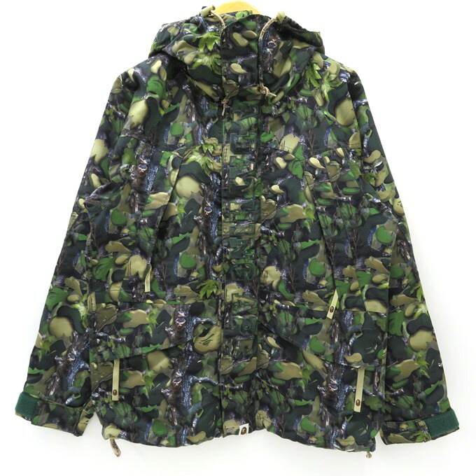 楽天市場】A BATHING APE（アベイシングエイプ） マウンテンパーカー