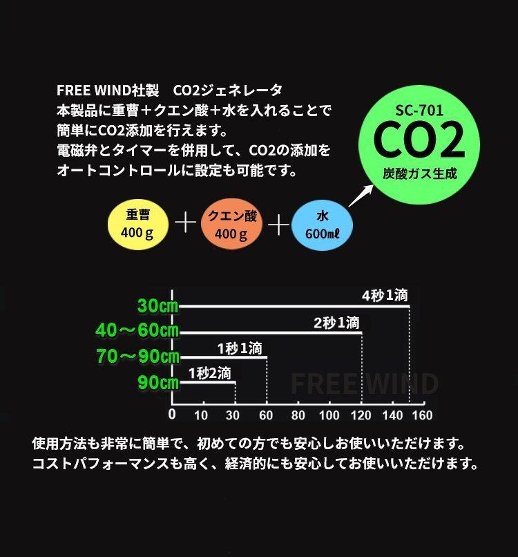 楽天市場】FREE WIND（フリーウインド）社製 SC-701シルバーボンベ CO2