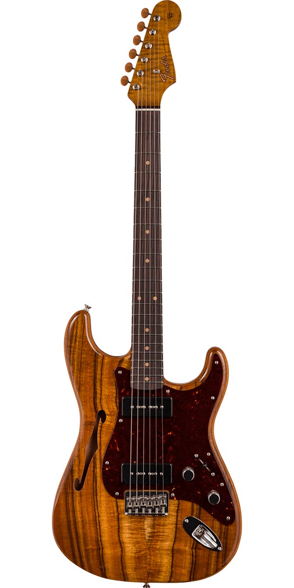 楽天市場】Fender Custom Shop Artisan Koa Dual P90 Stratocaster