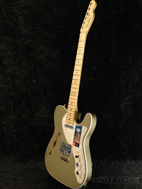 楽天市場】Fender USA American Elite Telecaster Thinline -Champagne
