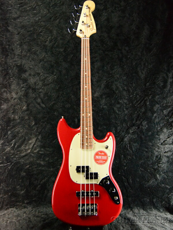 楽天市場】Fender Mexico Mustang Bass PJ -Torino Red- 新品