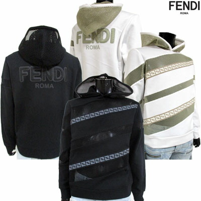 楽天市場】フェンディ FENDI メンズ ズッカ柄・バックロゴ付メッシュ